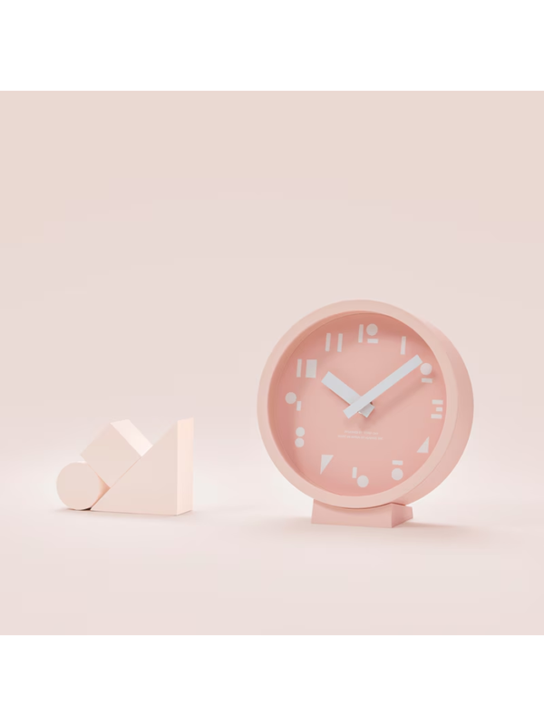 Lemnos M,S,S. Geometric Design Clock SYO25-10 PK