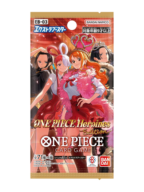ONE PIECE Card Game Booster Box EB-03 Heroines Edition japanese