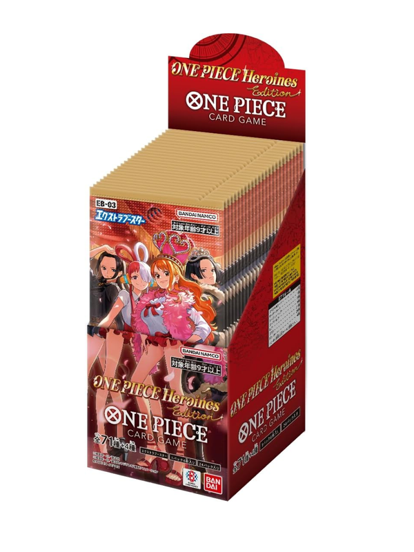 ONE PIECE Card Game Booster Box EB-03 Heroines Edition japanese