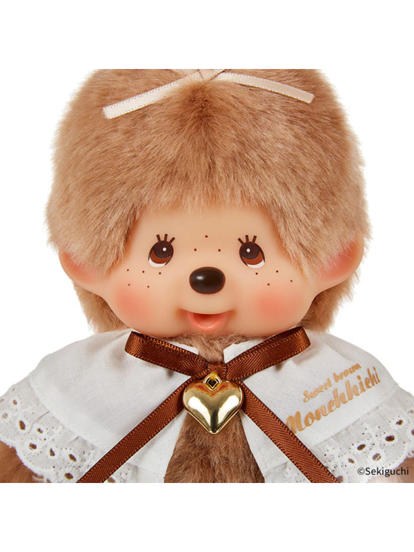 Monchhichi Sweet Brown S Size Girl Plush Doll