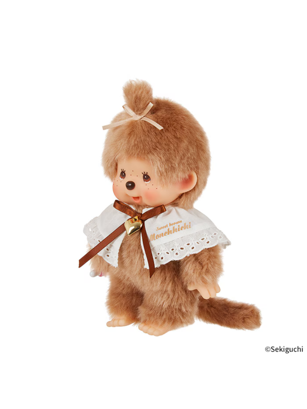 Monchhichi Sweet Brown S Size Girl Plush Doll