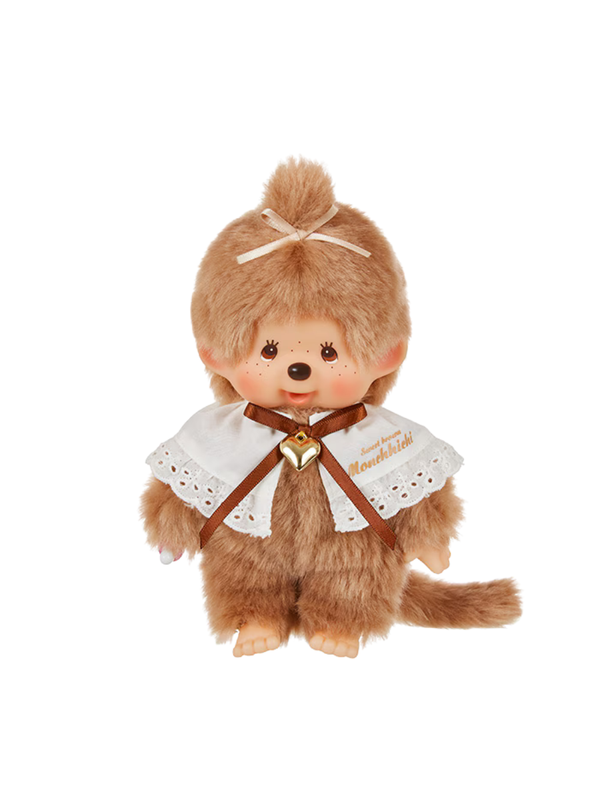 Monchhichi Sweet Brown S Size Girl Plush Doll