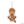Load image into Gallery viewer, Monchhichi Sweet Brown Keychain Plush
