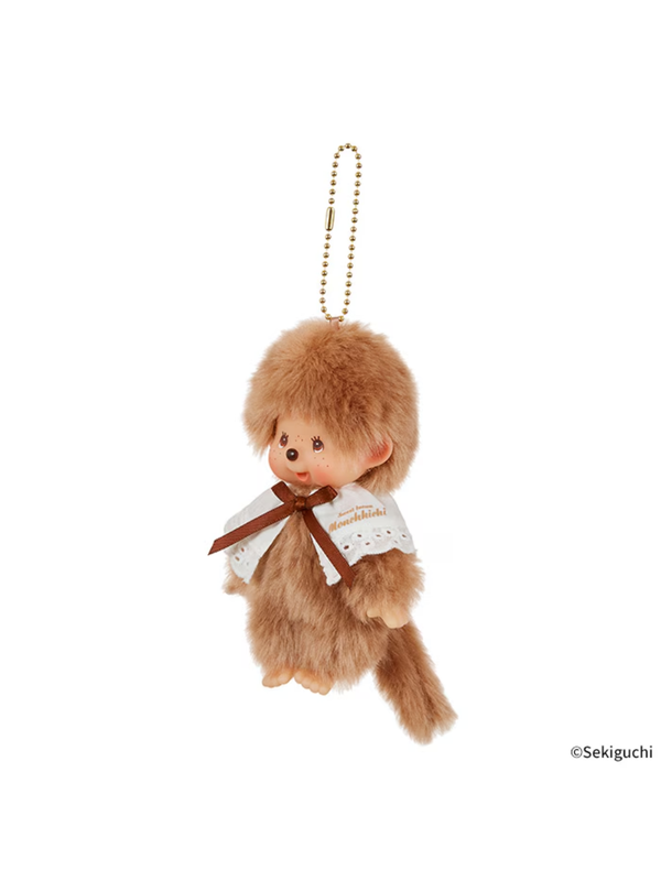 Monchhichi Sweet Brown Keychain Plush