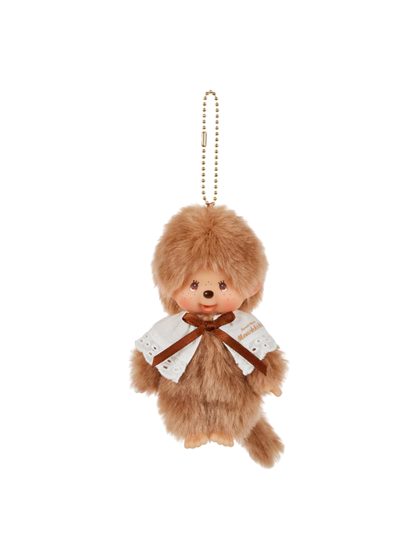 Monchhichi Sweet Brown Keychain Plush