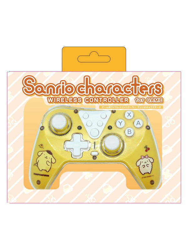 Unipo Wireless Gaming Controller Pompompurin Sanrio Characters