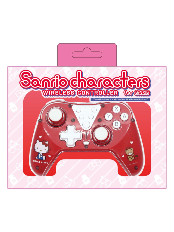 Unipo Wireless Game Controller Hello Kitty Sanrio Edition