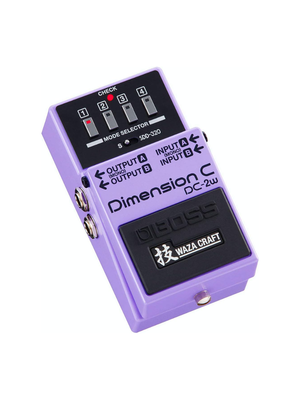 BOSS DC-2W Dimension C Waza Craft Analog Chorus Pedal with SDD-320 Mode