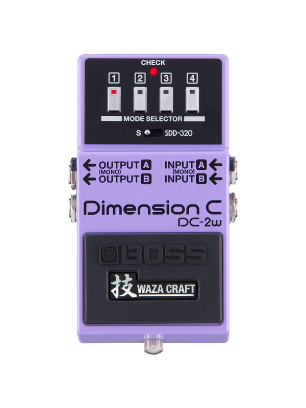 BOSS DC-2W Dimension C Waza Craft Analog Chorus Pedal with SDD-320 Mode