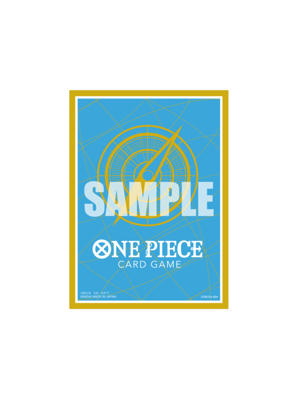 ONE PIECE Card Game Limited Card Sleeves Standard Blue Gold