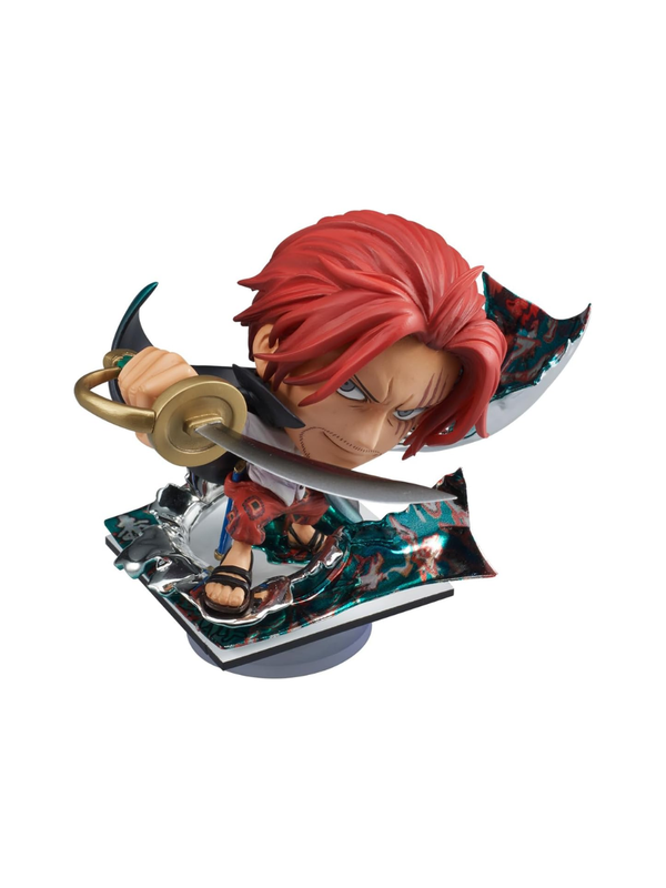 Bandai Niformation One Piece Shanks Deformed Figure with Chewing Gum