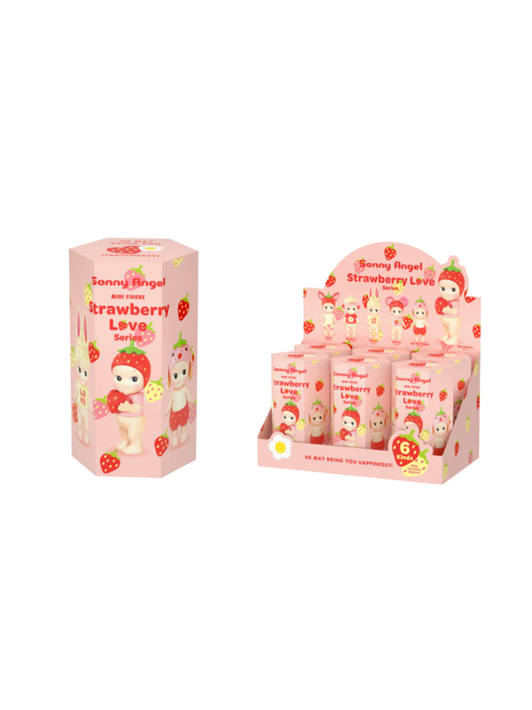 Sonny Angel Mini Figure Strawberry Love Series Assort Box Valentine Limited Collection