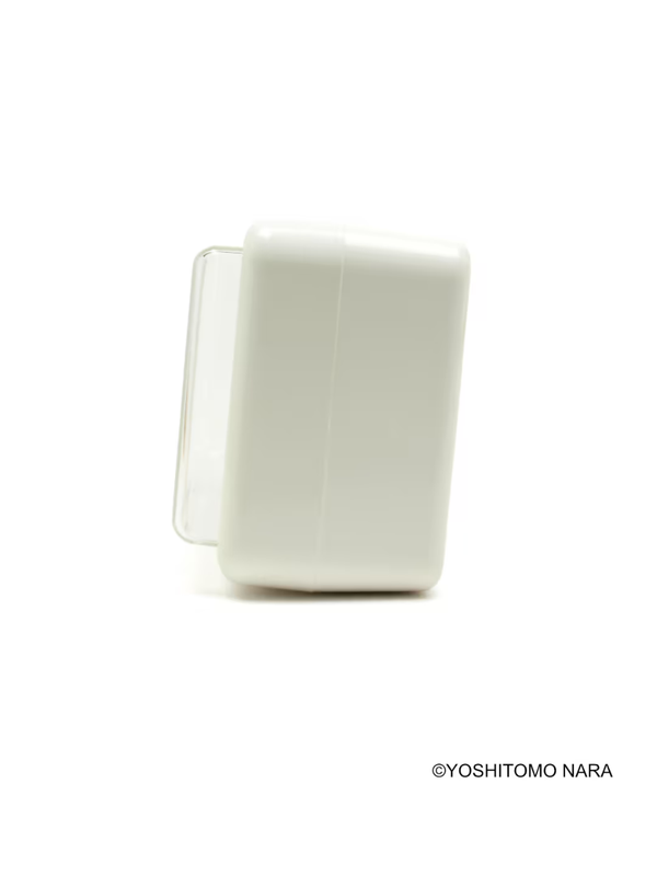Yoshitomo Nara WALK ON Flip Clock – Unique White Table Clock