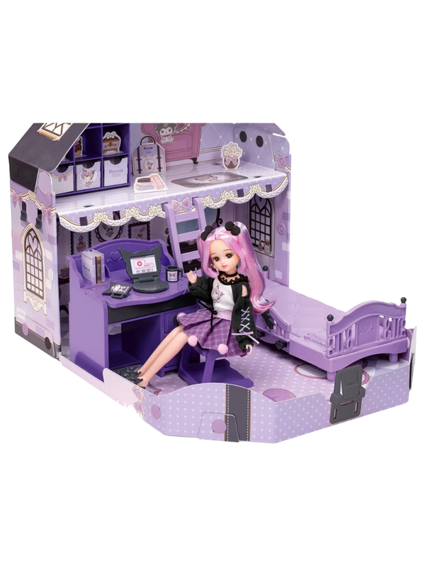 Licca-chan Cool Kuromi Room Playset