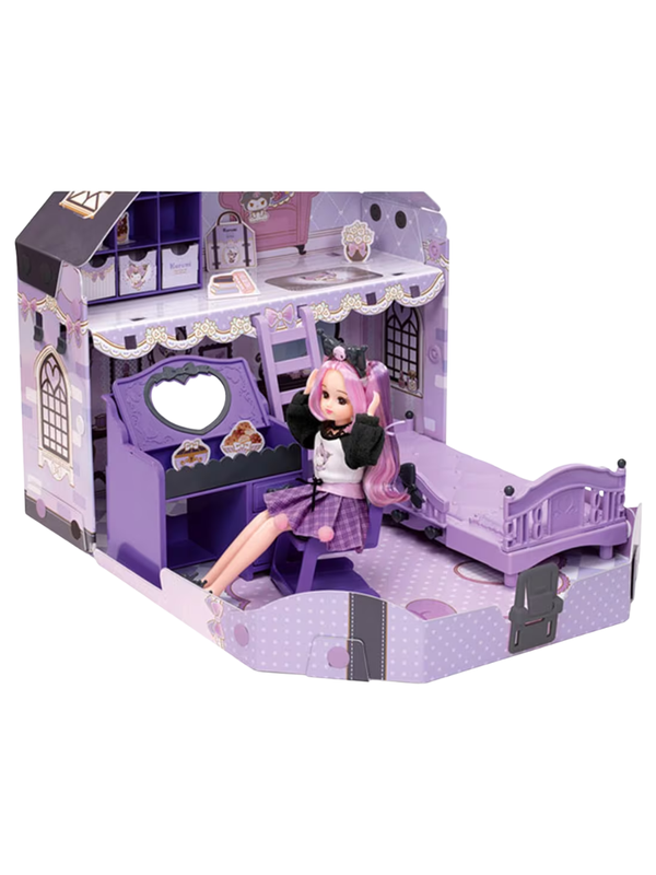 Licca-chan Cool Kuromi Room Playset