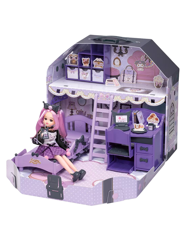 Licca-chan Cool Kuromi Room Playset