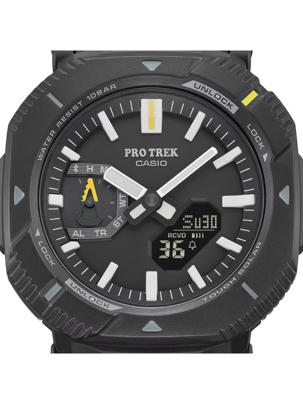CASIO PRO TREK PRJ-B001B-1JF Hiker Line Solar Bluetooth Watch