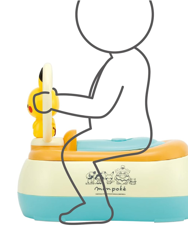 Monpoke Pikachu Training Potty Seat 3-in-1 by Toyroyal