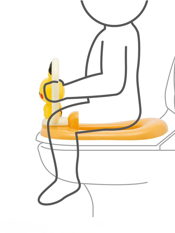 Monpoke Pikachu Training Potty Seat 3-in-1 by Toyroyal