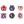 Load image into Gallery viewer, Re-Ment Sanrio My Melody &amp; Kuromi Melty Compact Figure 6-Pack Box Set
