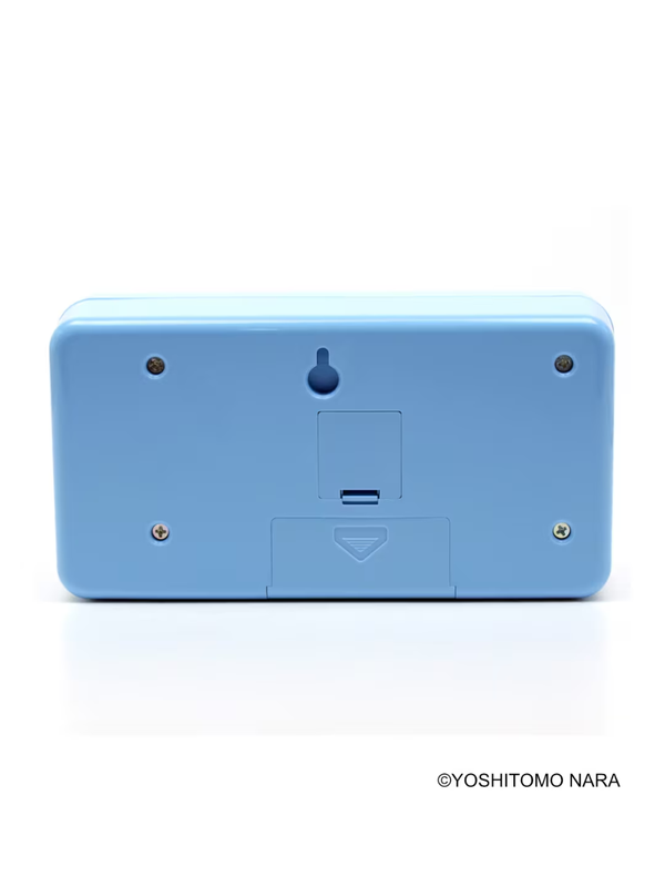 Yoshitomo Nara x LAMMFROMM WALK ON Flip Desk Clock Blue