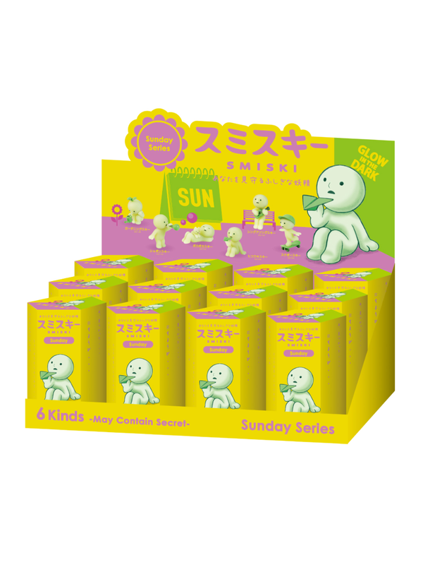 Smiski Sunday Series Blind Box Set (12 Pieces)