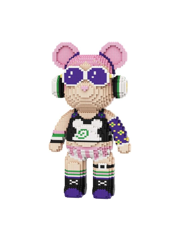 DAHONPA Rock Girl Bear Micro Building Block Set (7220PCS)