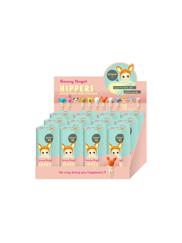 Sonny Angel HIPPERS Animal Series Blind Box Set (12 Pieces)