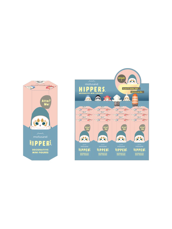 HIPPERS mofusand Blind Box Set (12 Pieces)
