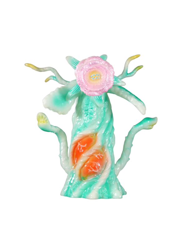 Godzilla Store Exclusive Marusan Hakaiju Biollante 450 Ashinoko GID Version Soft Vinyl Figure--【Pre-order】