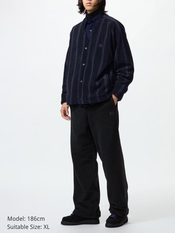 Uniqlo Needles Fleece Oversized Cardigan