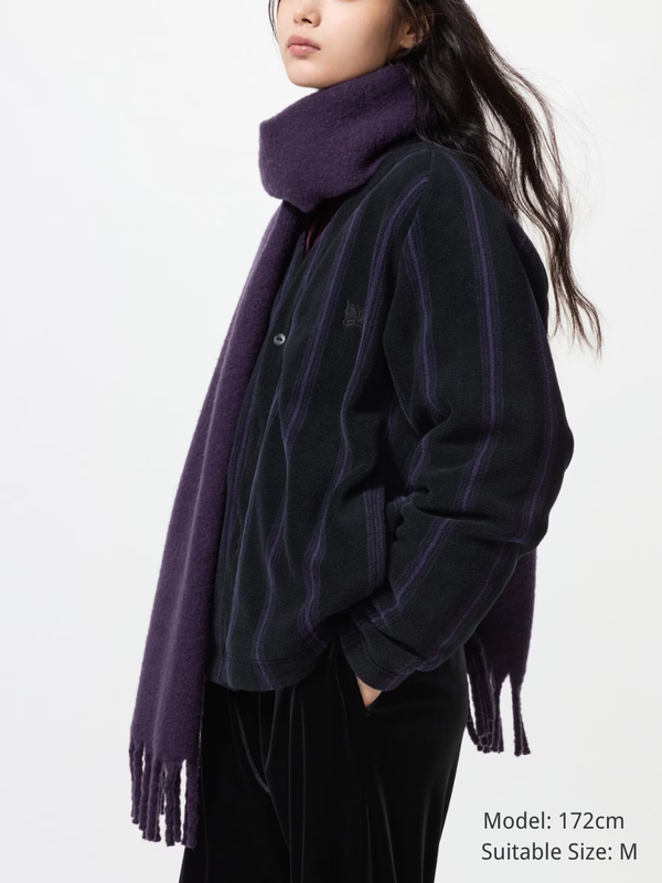 Uniqlo Needles Fleece Oversized Cardigan