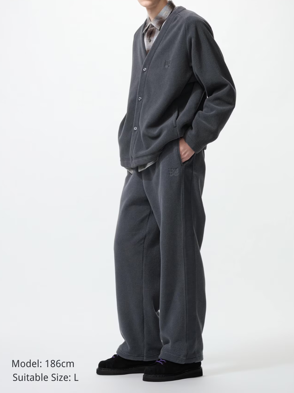 UNIQLO NEEDLES Fleece Wide Pants