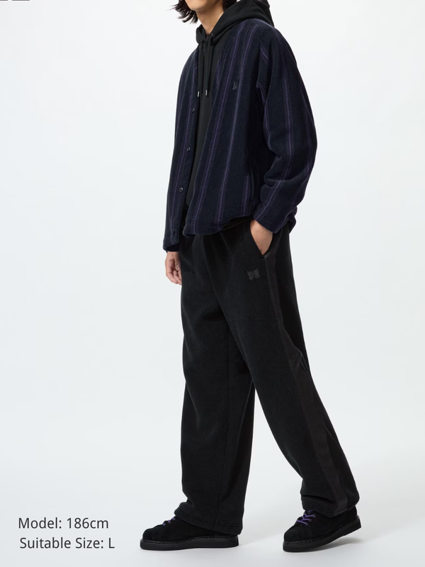 UNIQLO NEEDLES Fleece Wide Pants