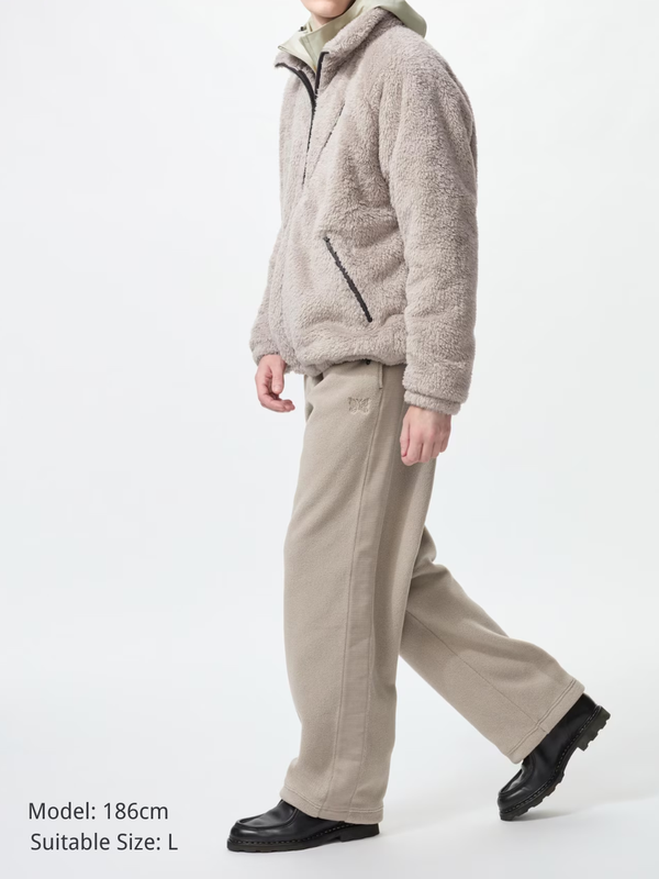 UNIQLO NEEDLES Fleece Wide Pants