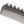 Load image into Gallery viewer, LOVECHROME B3 Scalp Cassette Deep Black Professional Hair Comb

