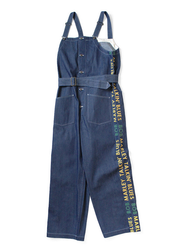 Kapital 12oz Denim Marley Talkin Blues Overall MENS