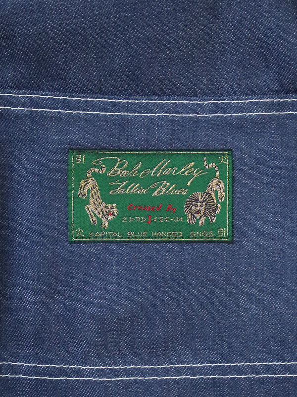 Kapital 12oz Denim Marley Talkin Blues Overall MENS