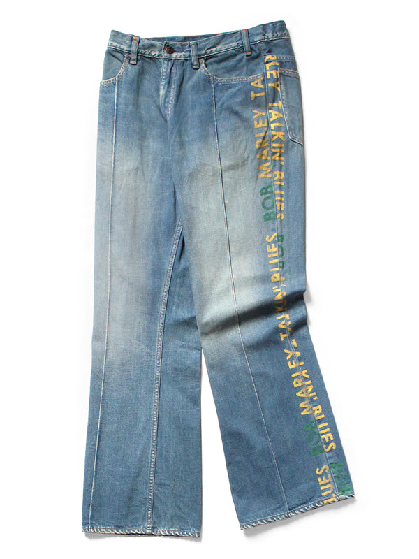 Kapital 12oz Denim Marley Talkin Blues Bootcut Pants