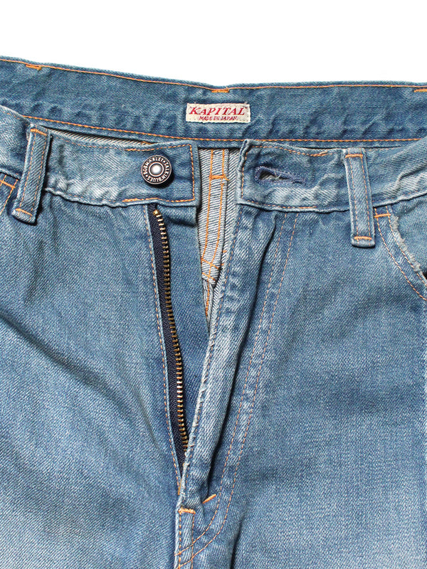 Kapital 12oz Denim Marley Talkin Blues Bootcut Pants