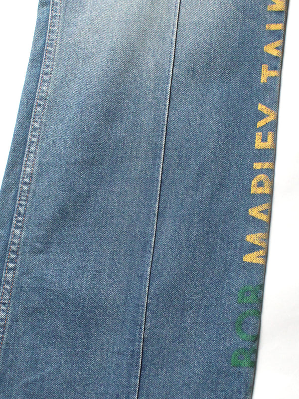 Kapital 12oz Denim Marley Talkin Blues Bootcut Pants