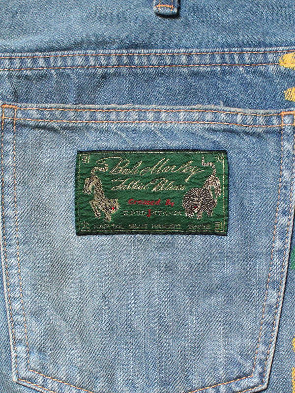 Kapital 12oz Denim Marley Talkin Blues Bootcut Pants