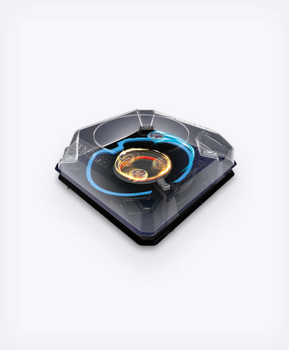 BEYBLADE X BX-37 Double Extreme Stadium Set