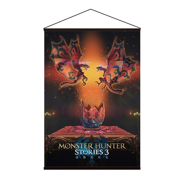 Monster Hunter Stories 3: Twisted Reflection Art Tapestry
