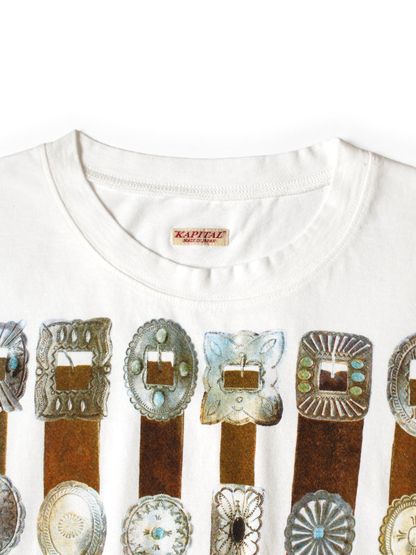 Kapital Curtain Concho Print Tee