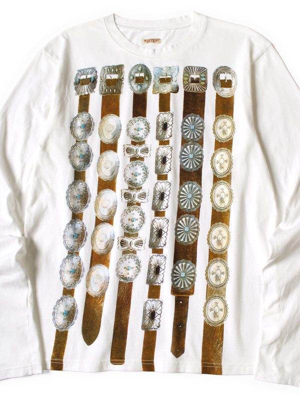 Kapital Curtain Concho Print Tee