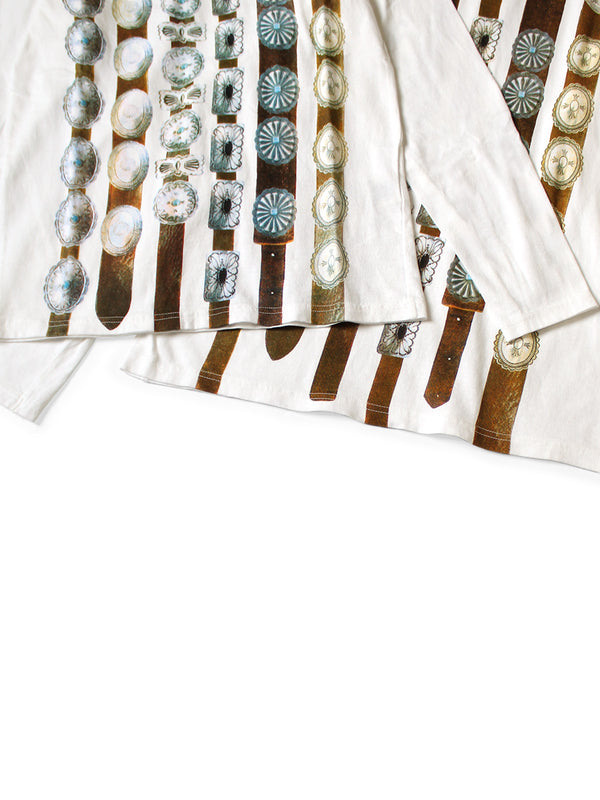 Kapital Curtain Concho Print Tee