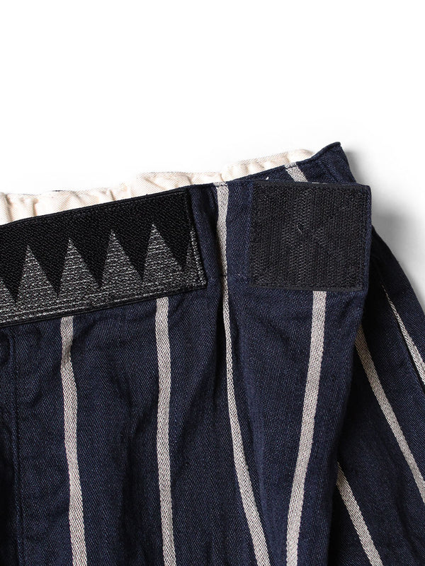 Kapital Linen Phillies Stripe Easy Beach Go Shorts Pants