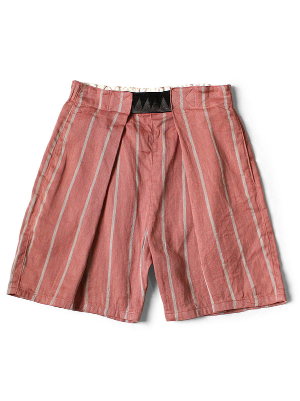 Kapital Linen Phillies Stripe Easy Beach Go Shorts Pants
