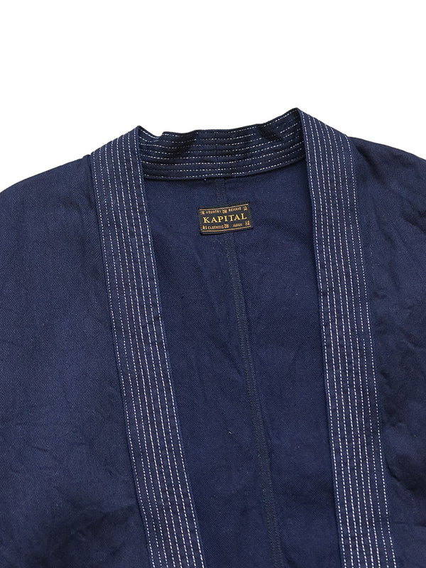 Kapital 8oz IDG×IDG denim KAKASHI shirt (Furoshiki embroidery) Jacket